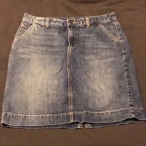 Denim skirt